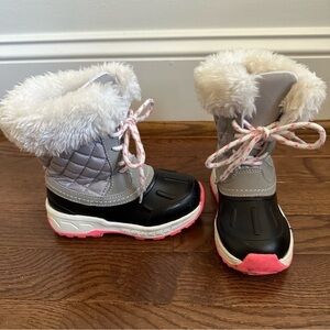 NFS. Carters snow boots size 8, VGUC, some minor scuffs